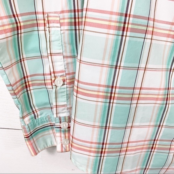 𝅺patagonia Overcast Shirt Long Sleeve Button Down Plaid - Picture 6 of 7